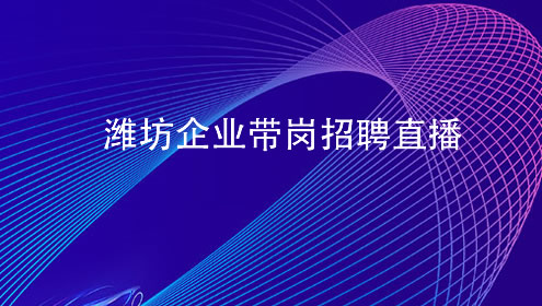 潍坊企业介绍直播
